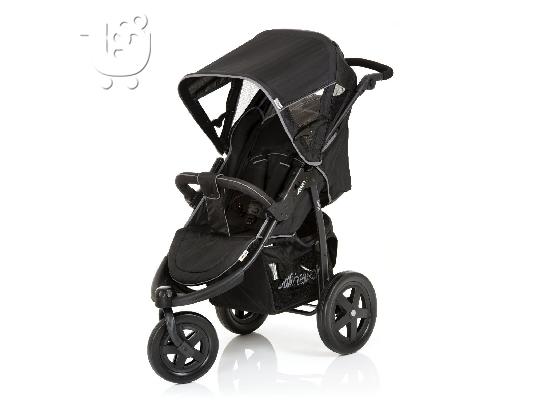 PoulaTo: Hauck Kinderwagen Viper Τρίο Σκηνικά 2015 Χαβιάρι / Γκρι